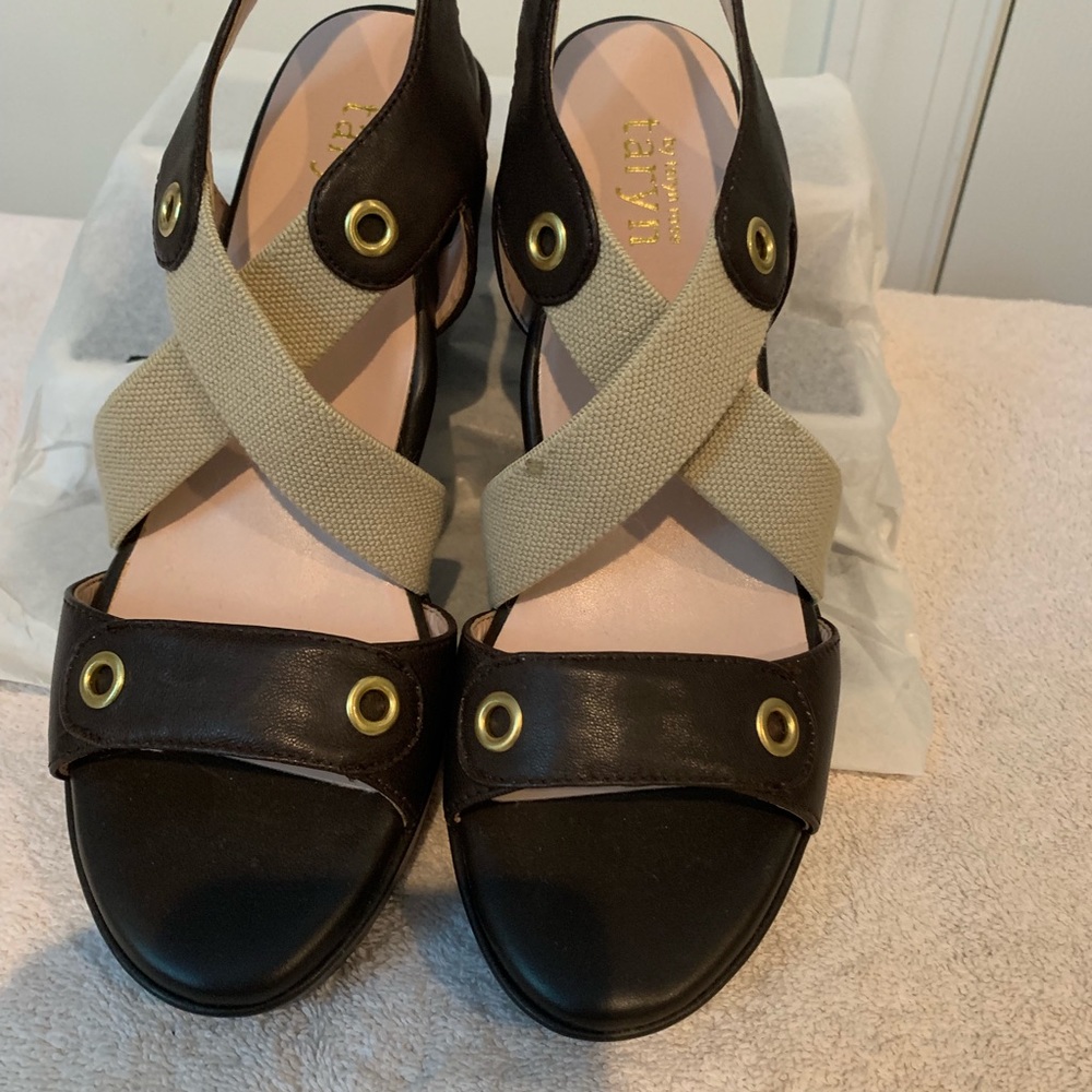 Taryn Rose wedge sandals
